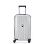 Valise cabine extensible Delsey Securitime Zip 55 cm Gris