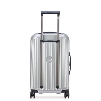 Valise cabine extensible Delsey Securitime Zip 55 cm Gris