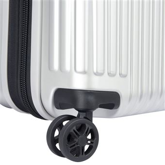 Valise cabine extensible Delsey Securitime Zip 55 cm Gris