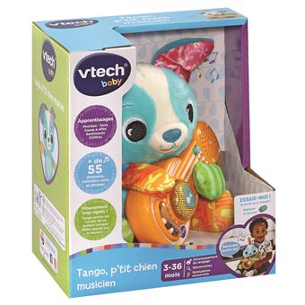 Peluche interactive Vtech Baby Tango petit chien musicien