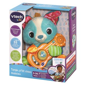 Peluche interactive Vtech Baby Tango petit chien musicien