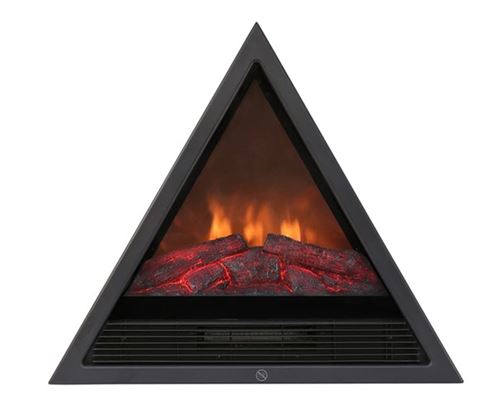 Cheminée électrique Aerian COSY1802 1800 W Noir