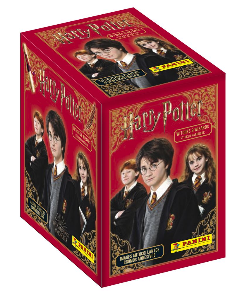 Boîte de 50 pochettes Panini Le manuel Harry Potter - Carte à