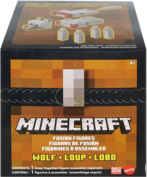 Minecraft-beeldje om mee te bouwen 20 cm Schaalmodel