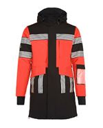 Parka d’hiver réfléchissante Urban Circus UCRR 1 Taille M Rouge et Noir