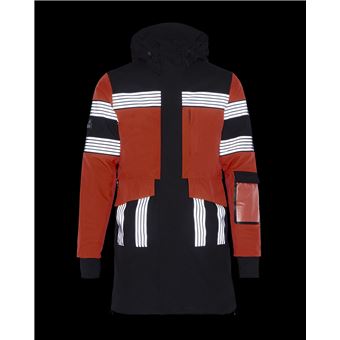 Parka d’hiver réfléchissante Urban Circus UCRR 1 Taille M Rouge et Noir