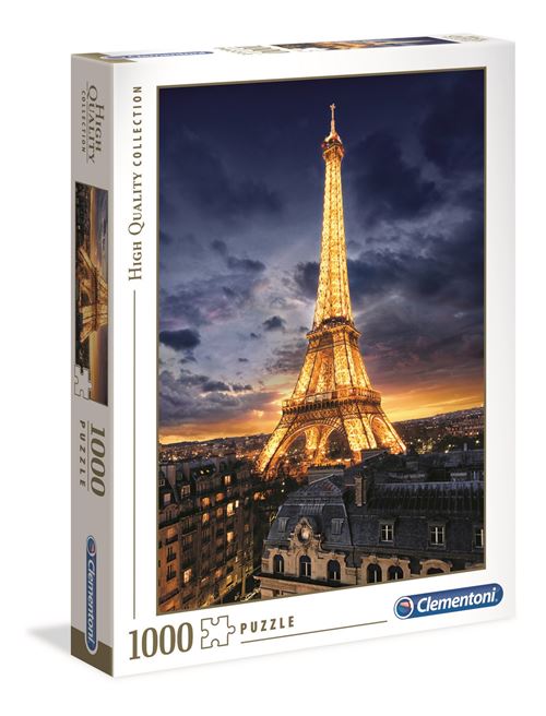 Clementoni High Quality puzzel Eiffeltoren 1000 stukken