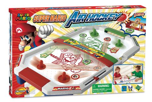 Jeu De Palets Super Mario Air Hockey EPOCH 7361 – Inclus Cibles Super Mario - vue 2