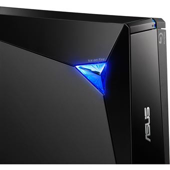 Lecteur-graveur externe Asus Blu-Ray BW-12D1S-U Noir