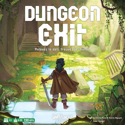 Jeu de Stratégie Dungeon Exit UnFriendly Games UNF009DUunfriendly games – Contenu Magnétique