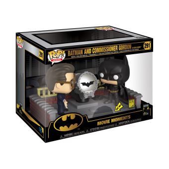 Figurine Funko Pop Movie Moment Batman 80th Light up Bat signal