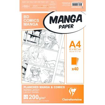 Etui Clairefontaine Manga Multi-techniques A4