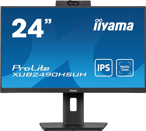 Ecran Pc Iiyama Prolite Xub2490Hsuh-B1 24" Full Hd Noir