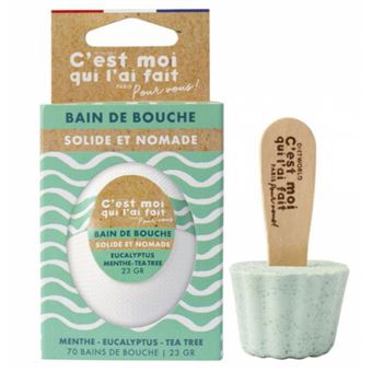 Bain de bouche solide C'est moi qui l'ai fait Menthe