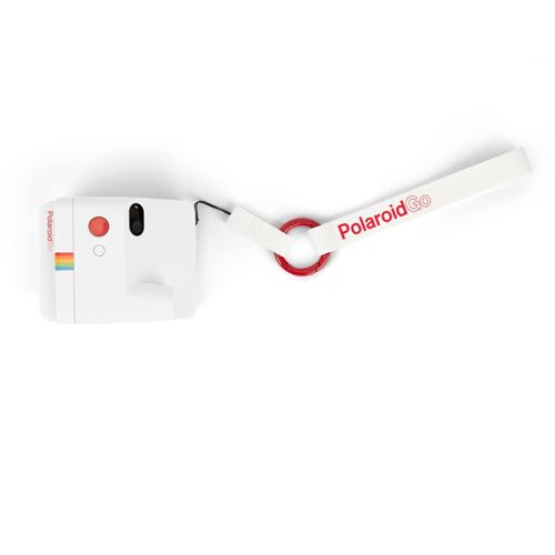 Courroie De Poignet pour Appareil Photo Polaroid Go Blanc