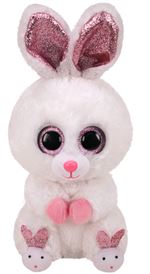 Peluche Ty Beanie Boo Slippers le lapin 24 cm