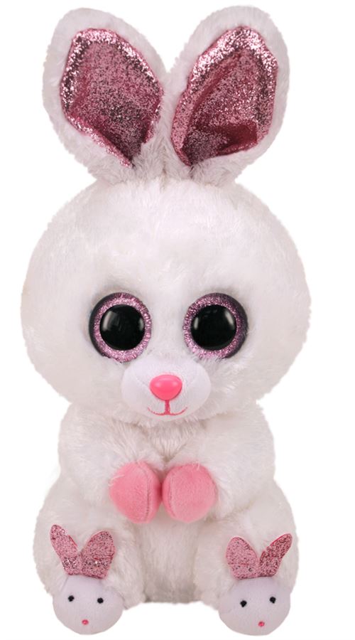Peluche Ty Beanie Boo Slippers le lapin 24 cm