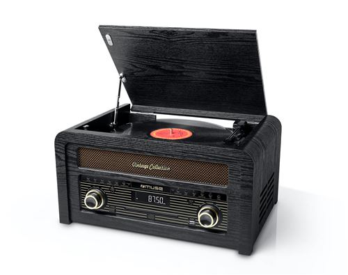 Micro Système CD Muse MT-115 W avec Platine Vinyle