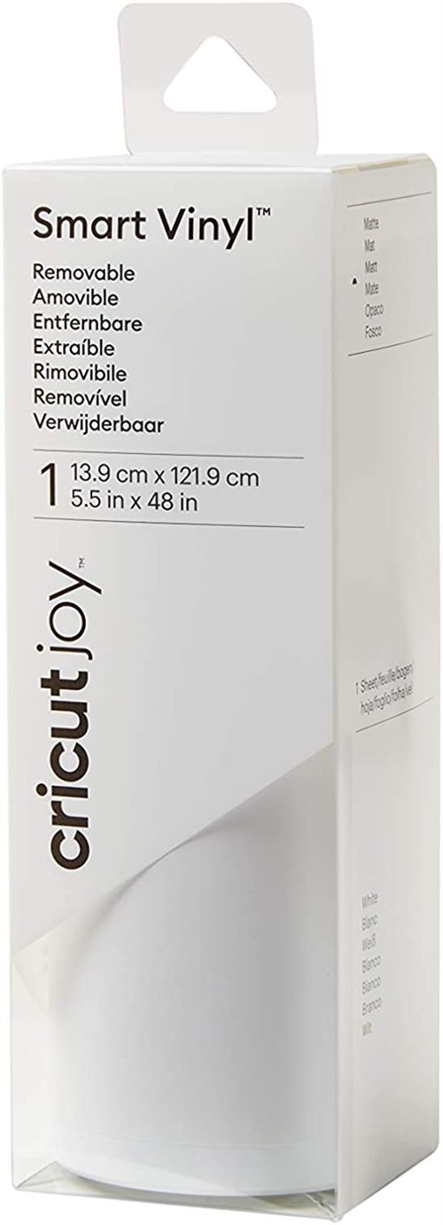 Accessoire Cricut 2008038 – Rouleau Smart Vinyle Amovible Mat Noir 13,9x121,9cm - vue 4