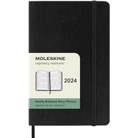 Agenda civil semainier Moleskine 2024 12 mois Grand Format Couverture Dure  Rouge Bordeaux - Agenda civil - Achat & prix