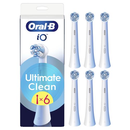 Oral B Accessoire Dentaire Oral-B Io Ultimate Clean Blanche X6