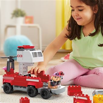 Jeu de construction Mega Bloks La Pat'Patrouille Super camion de pompier de Marcus