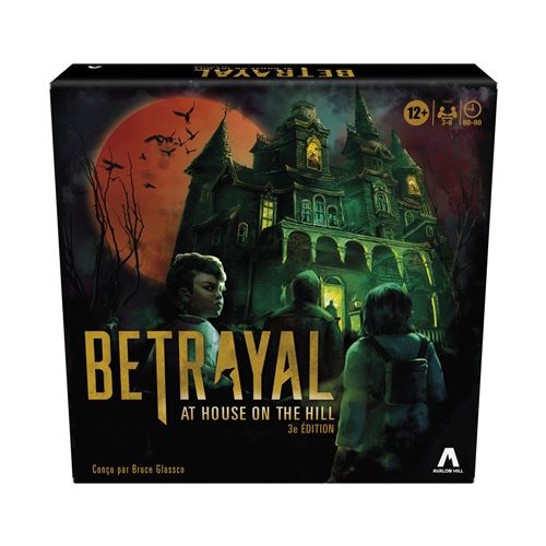 Boite de Jeu de stratégie Avalon Hill Betrayal at House on the hill