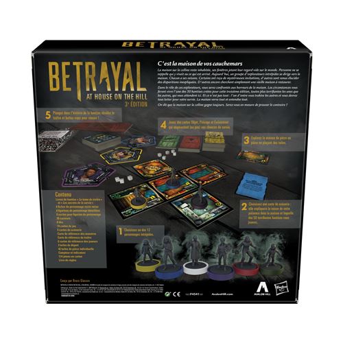 Avalon Hill – Betrayal at House on the Hill Avalon Hill – Betrayal at House on the Hill