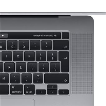 MacBook Pro 16 2019 Core i9 2.4GHz 64Go 512Go Space Gray - Azerty (FR