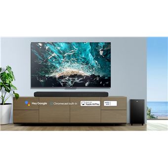 Barre de son TCL TS8132-EU Dolby Atmos 3.1.2 Noir ombré