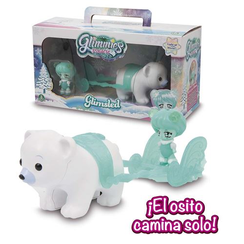 Coffret Traineau Glimsled Glimmies avec Polaris Exclusive