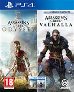 Compilation Assassin’s Creed Odyssey + Assassin's Creed Valhalla PS4