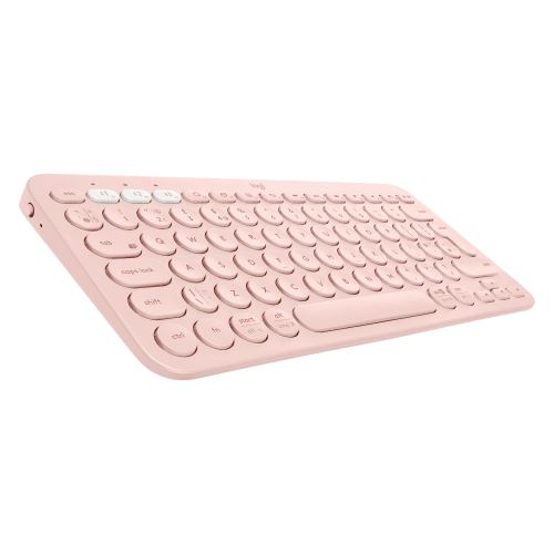 Clavier Logitech K380 Bluetooth multidispositif Rose
