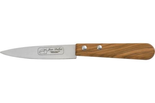 Couteau d’office Pradel avec manche en bois d'olivier verni