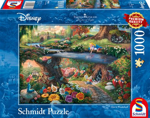 Puzzle 1000 Pièces Schmidt Disney Alice Au Pays Des Merveilles