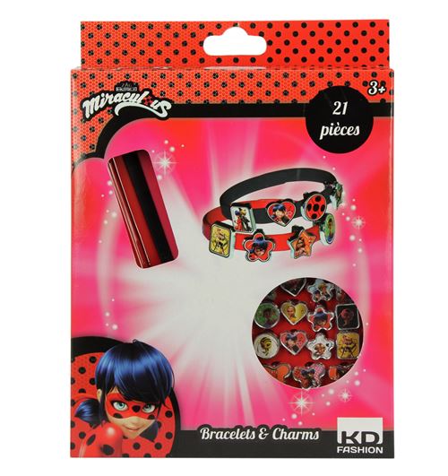 Coffret K-D Miraculous Bracelets et Charms