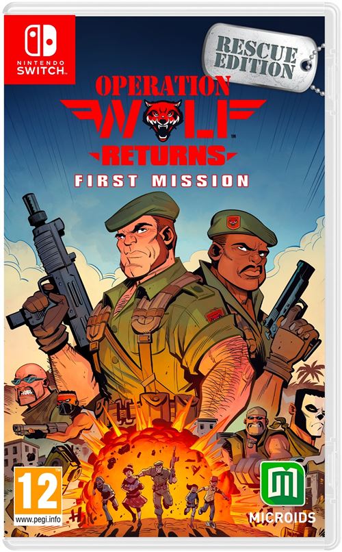 Operation Wolf Returns Nintendo Swicth