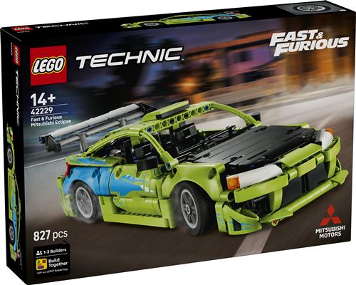 LEGO® Technic 42229 Voiture Mitsubishi Eclipse de Fast and Furious
