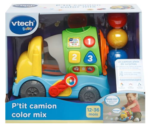 Véhicule interactif P’tit camion color mix Vtech Baby