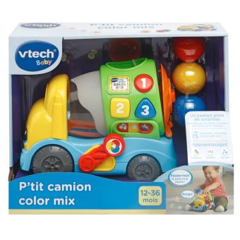 Vehicule Interactif P Tit Camion Color Mix Vtech Baby Jeu Decouverte Achat Prix Fnac