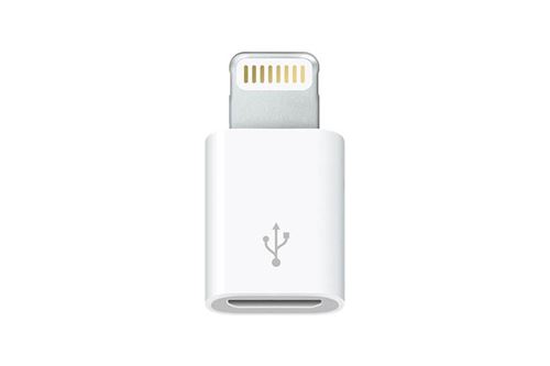 Apple Adaptateur Lightning Vers Micro Usb