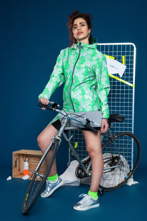 Urban Circus Omkeerbaar Reflecterend Fietsjack Naturist M