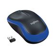 Logitech M185 Souris Sans fil silencieuse Bleu