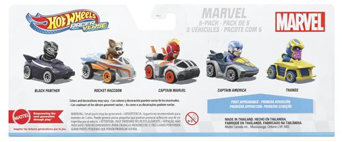 Avengers 5 2025 pack hot wheels