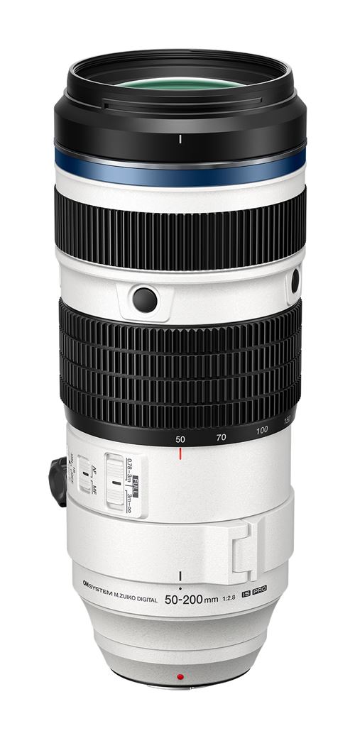 Objectif Zoom OM SYSTEM V336040WW000 – M.Zuiko ED 50-200mm F2.8 IS PRO, Tropicalisé
