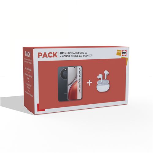 Pack Magic8 Lite 6.79 5G Double nano SIM + Ecouteurs Bluetooth Choice X7i - vue 2