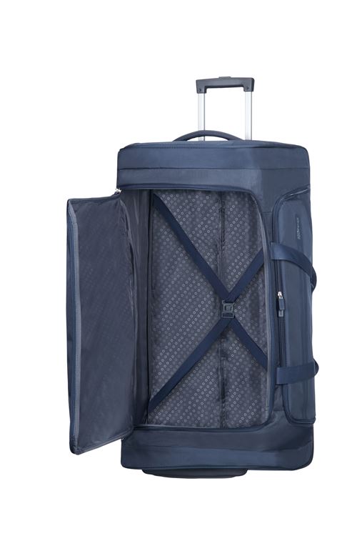 Valise de voyage l/ég/ère et extensible avec 2 roues Bleu 73 cm
