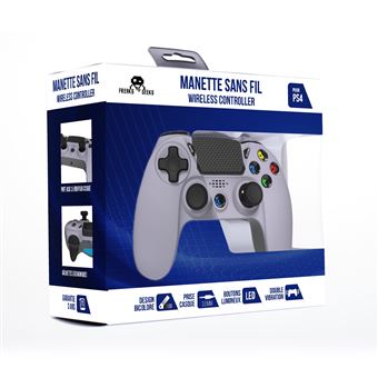 Manette sans fil pour PS4 Gris