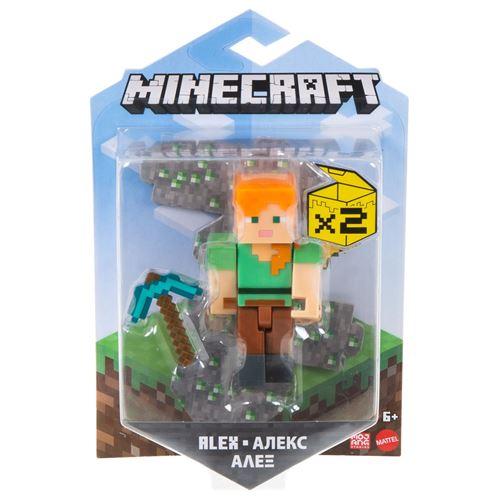 Figurine Minecraft Alex 8 cm