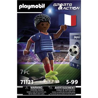 Playmobil 71123 Joueur de football Français